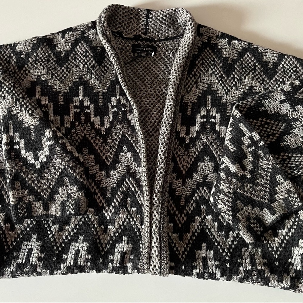 Lucky Brand Women’s Open Front Cardigan size L